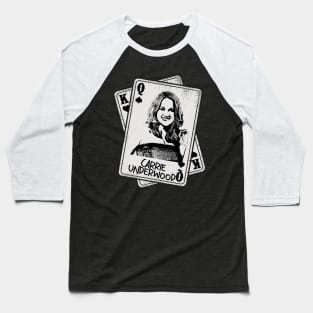 Retro Carrie Underwood Card Style Baseball T-Shirt